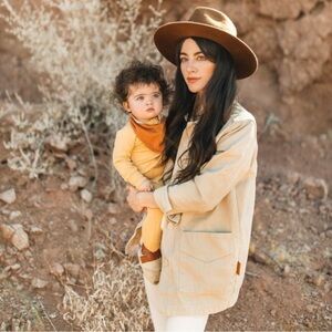 Goumi Canyon Coat Tan Canvas